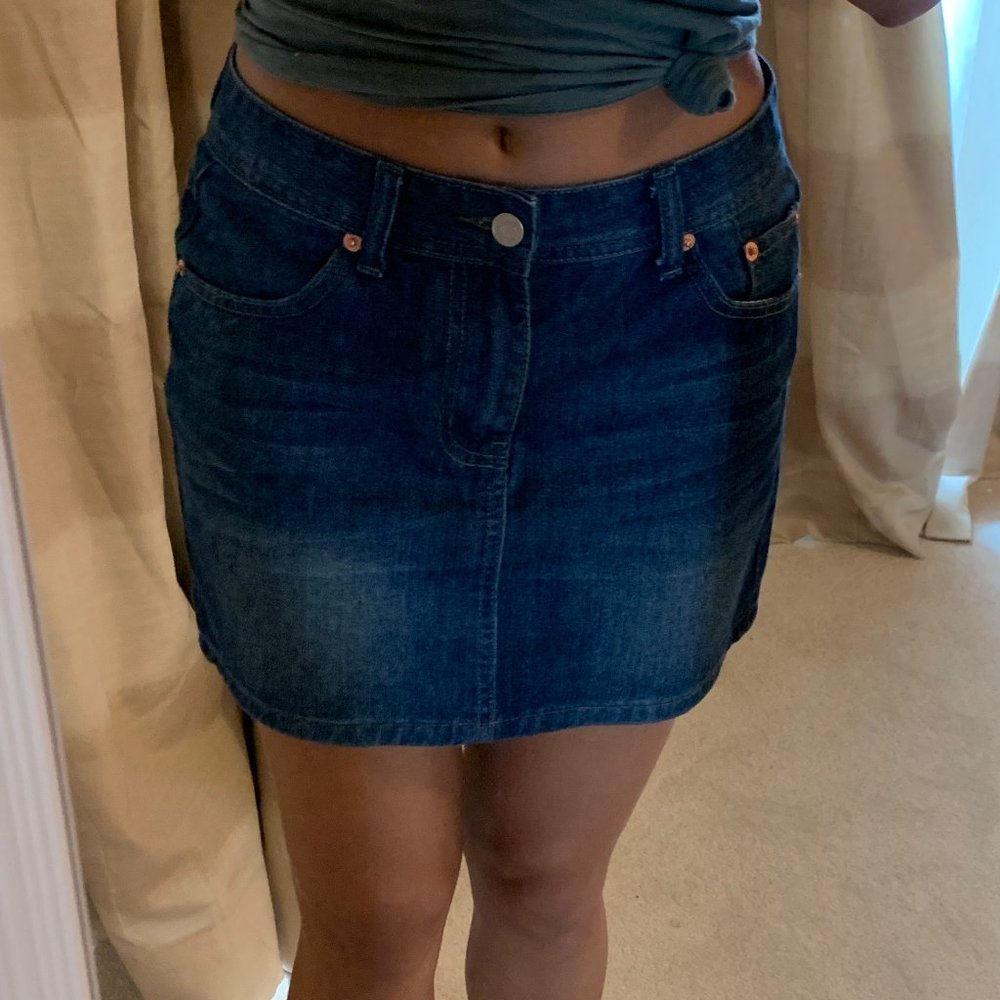 Denim Skirt